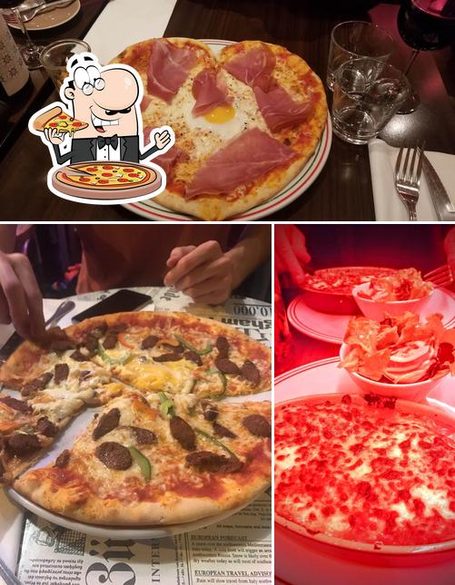 Choisissez des pizzas à Les Artistes Gourmands