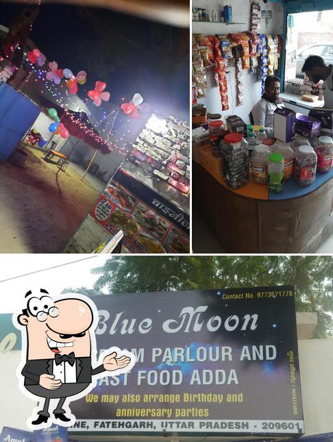 Look at this pic of Blue Moon Ice Cream Parlour and Fast Food Corner