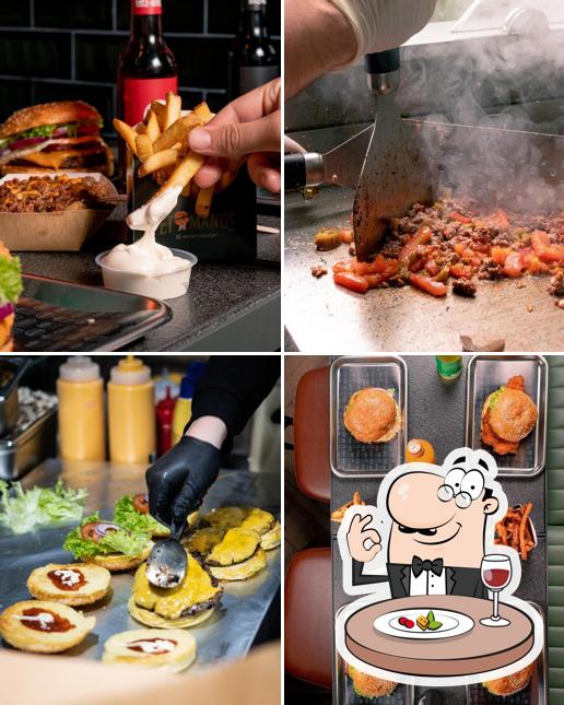 Plats à EtManus Burger