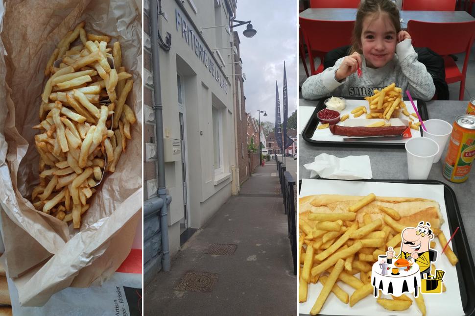 Nourriture à Friterie De La Lawe