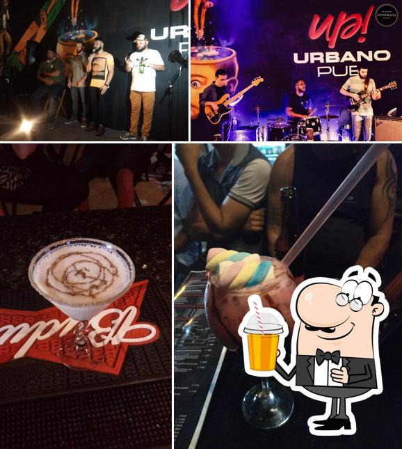 Up Urbano Pub serve uma variedade de drinques