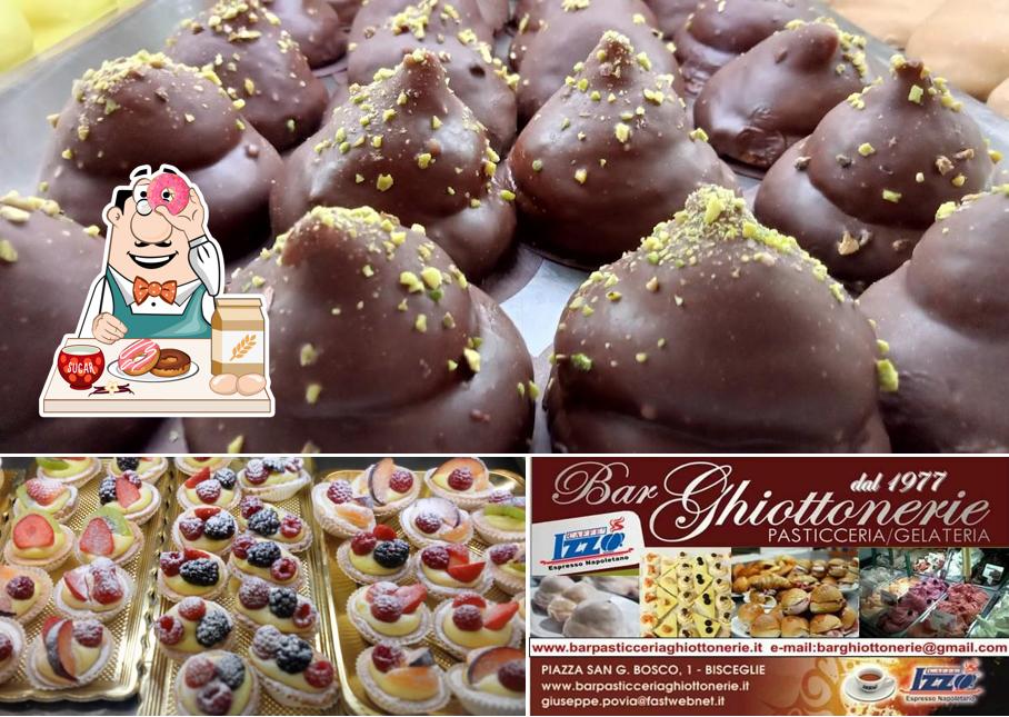 Bar Ghiottonerie - Pasticceria Stuzzicheria Gelateria - Bisceglie offre un'ampia selezione di dessert