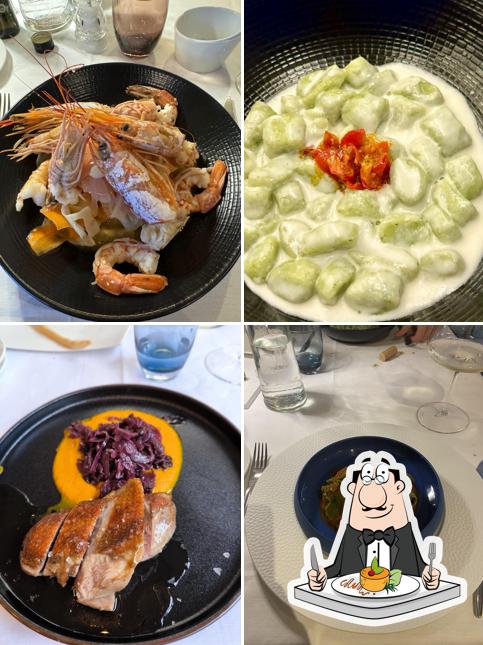 Scampi al Osteria Monti Domaso