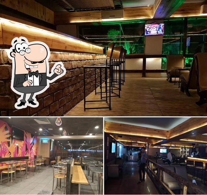 The interior of Sky Bar and Lounge