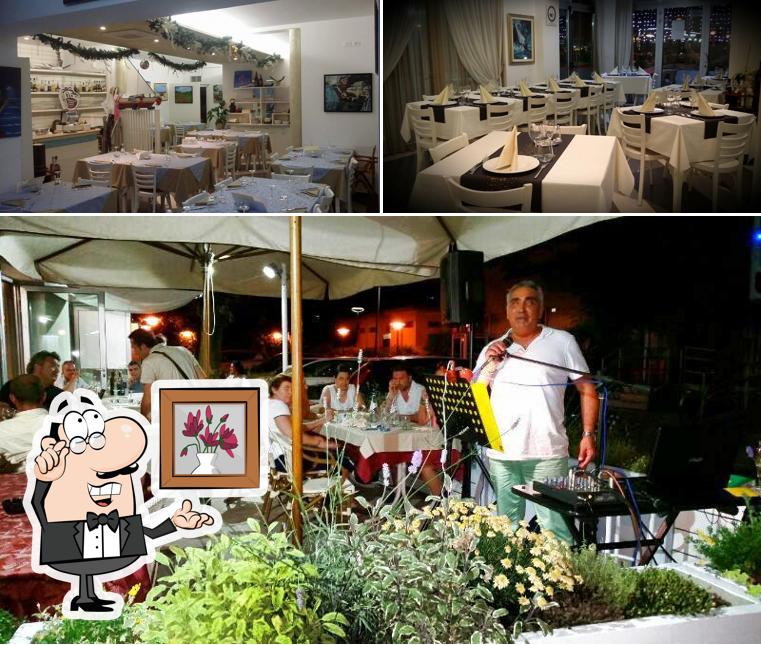 Gli interni di Ristorante Acquamarina
