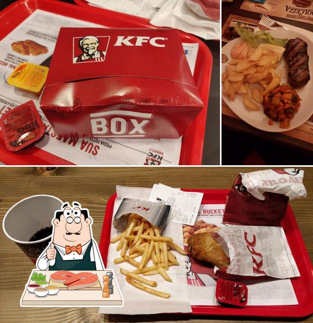 Fish and chips al KFC