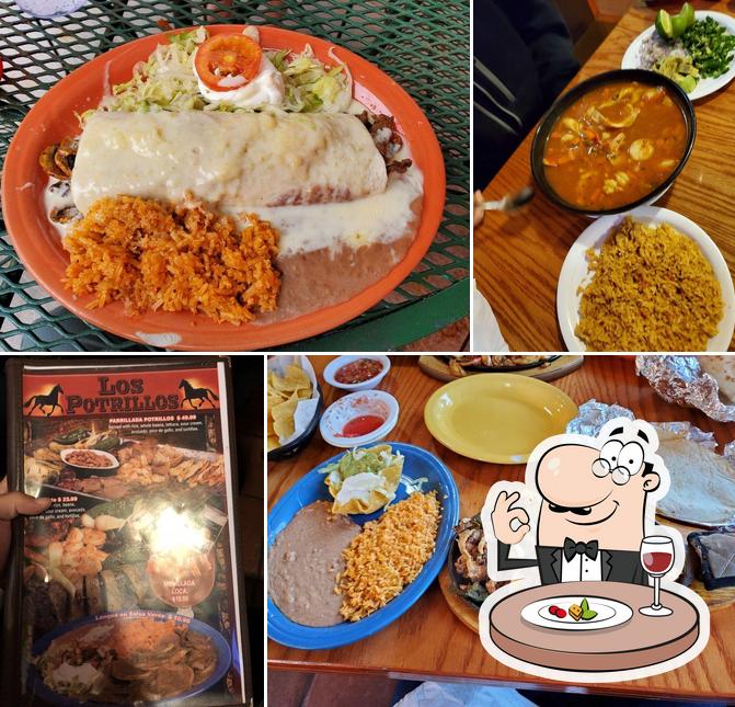 Food at Los Potrillos