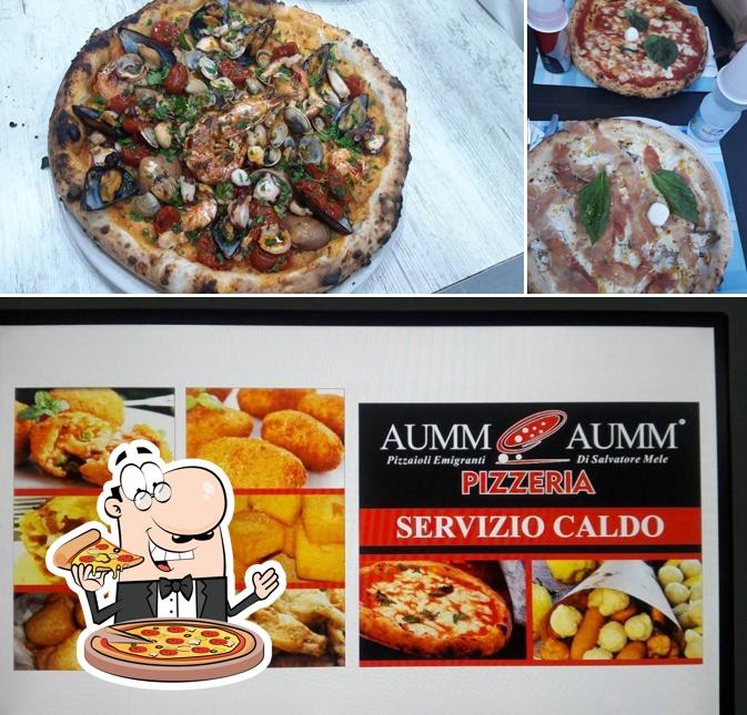 A Pizzeria Aumm Aumm, puoi assaggiare una bella pizza