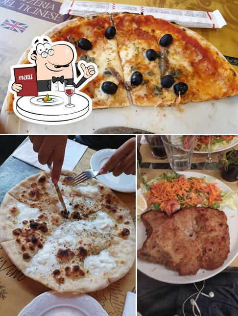 Cibo al Pizzeria Del Ticinese