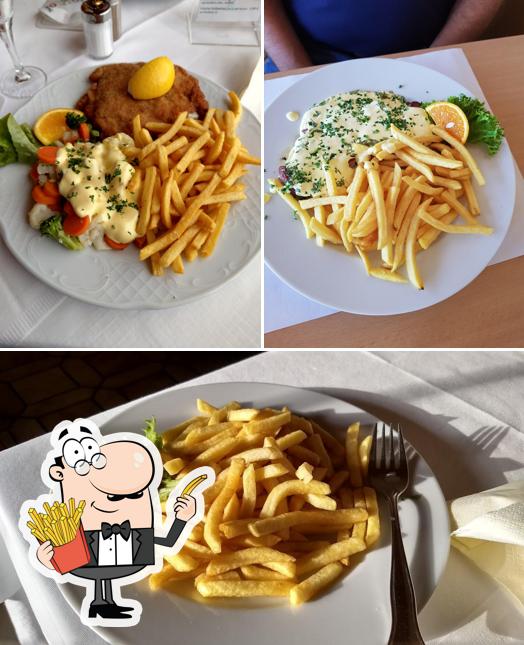 Попробуйте картофель фри в "Haus am Berg"