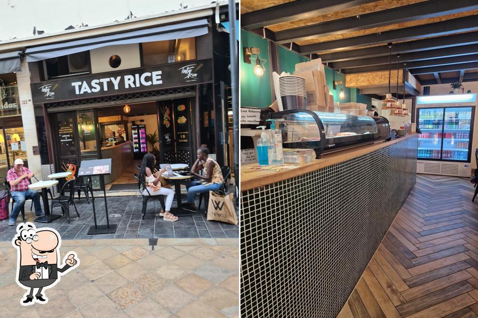 L'intérieur de Tasty Rice