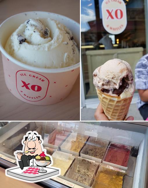 XO Ice Cream & Waffles in Calgary Restaurant menu and reviews