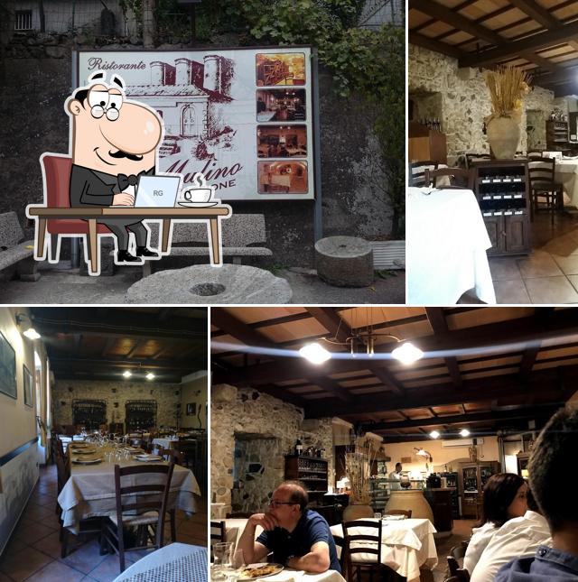 Gli interni di Ristorante Il Vecchio Mulino
