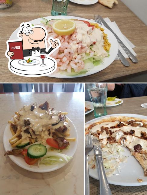 Food at Pizzeria Hawaii Bolos Youssef