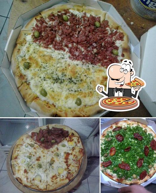 Experimente diferentes variedades de pizza