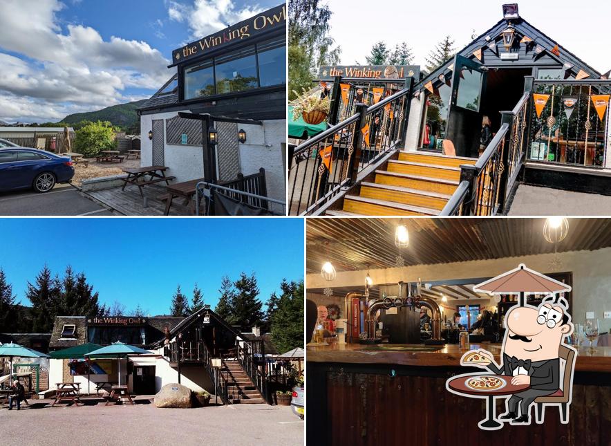 The Winking Owl, Craft Ale Pub & Bar in Aviemore Restaurant menu and