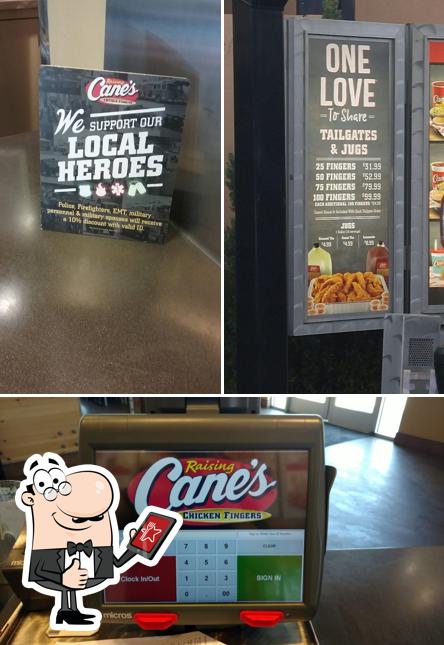Raising Cane's Chicken Fingers in Longview Restaurant menu and reviews