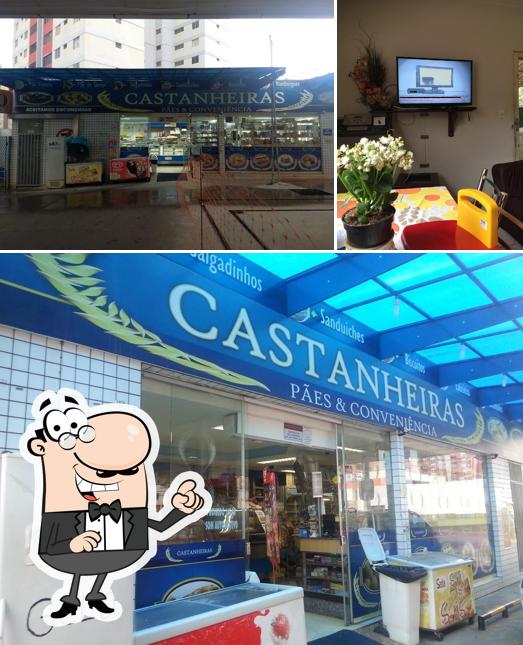 O exterior do Castanheiras Pães e Conveniência