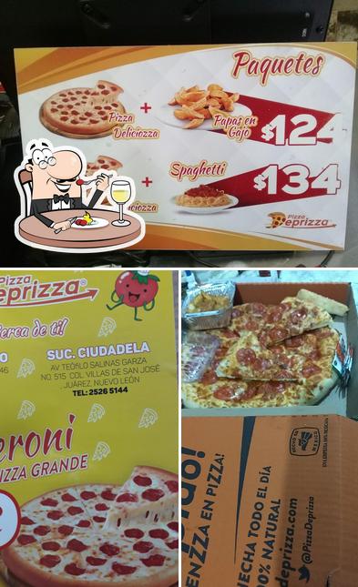 Comida en Pizza Deprizza ciudadela