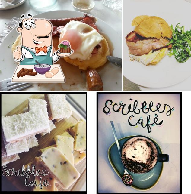 "Scribbles Cafe" предлагает большое количество сладких блюд