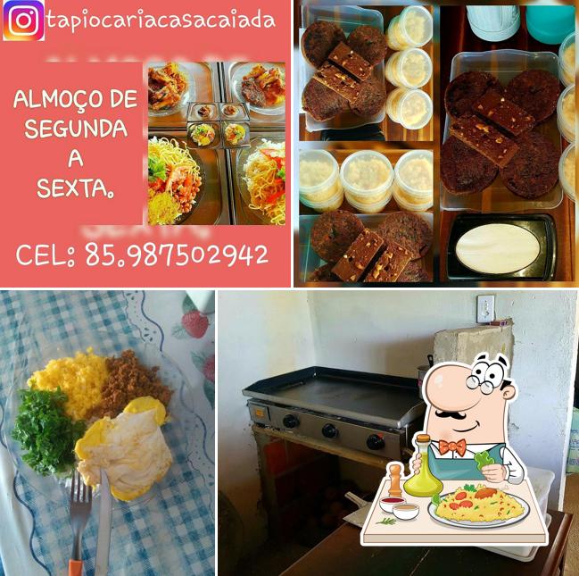 Comida em Tapiocaria Casa Caiada