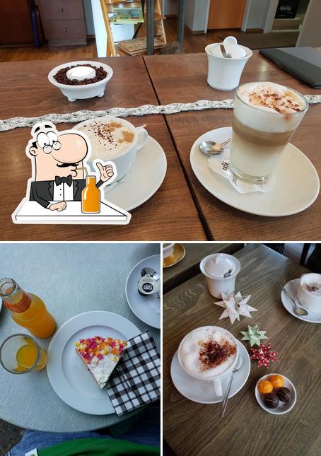 Disfrutra de tu bebida favorita en Christiane Sudmann cafe pralinchen & co