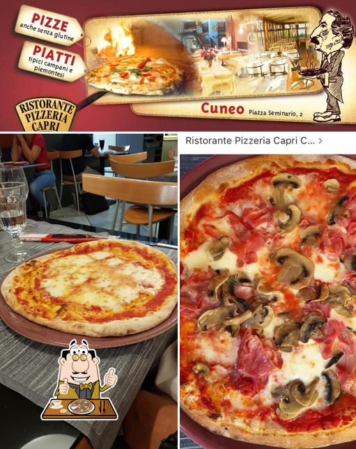 Essayez des pizzas à Capri