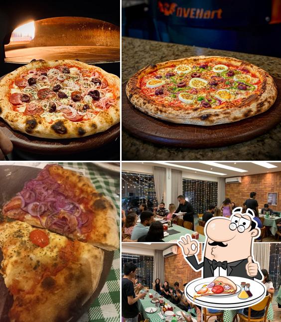 Experimente pizza no Pizzaria Buenas Pizzas - Artesanal