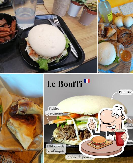 Commandez un hamburger à Baotime