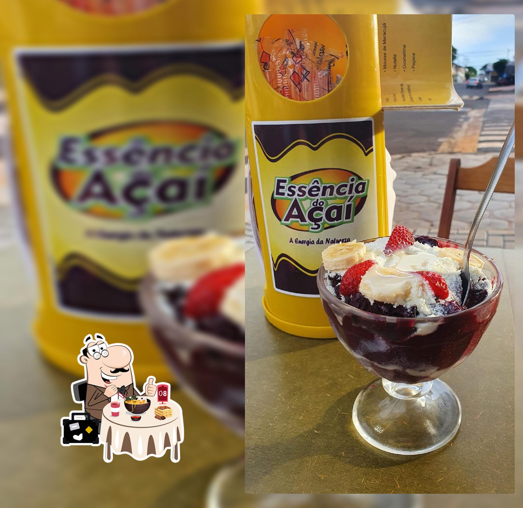 Platos en Essência do Açaí