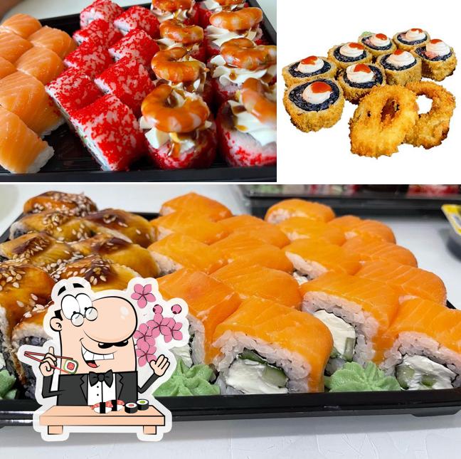 Prenez de nombreuses options de sushi