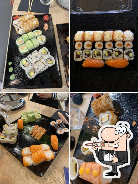 Les sushi sont disponibles à Home Sushi