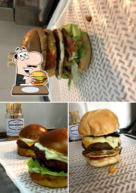 Os hambúrgueres do JEIPI BURGUER irão saciar diferentes gostos