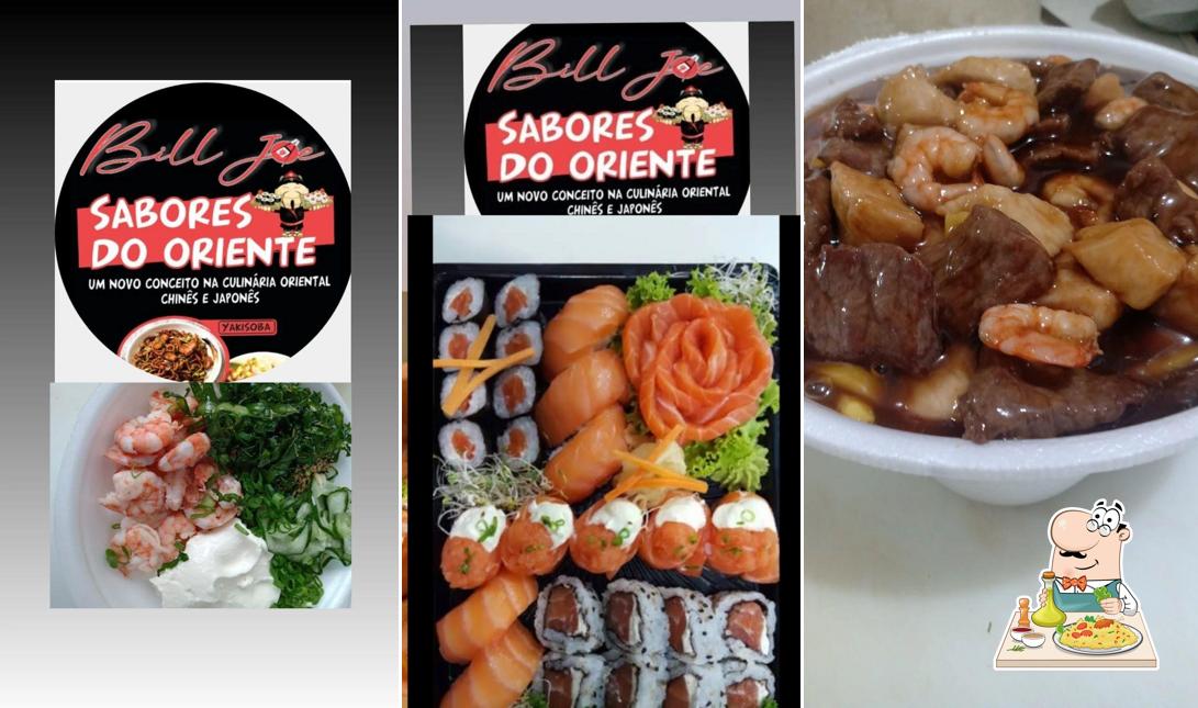 Comida em Billjoe Sabores do Oriente