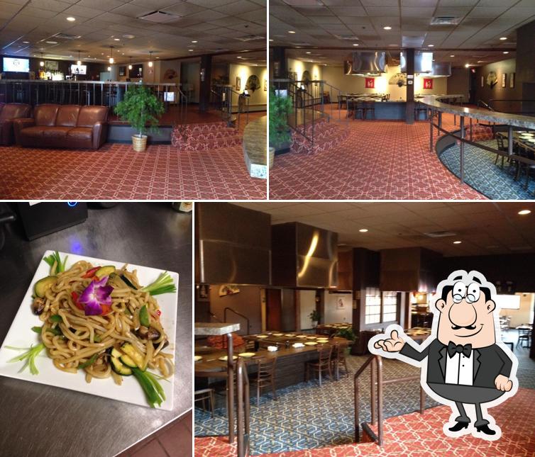 The interior of Naruto Hibachi