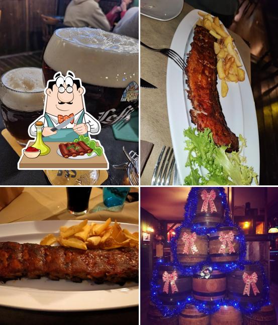 Costolette di maiale al Exit Pub Birreria