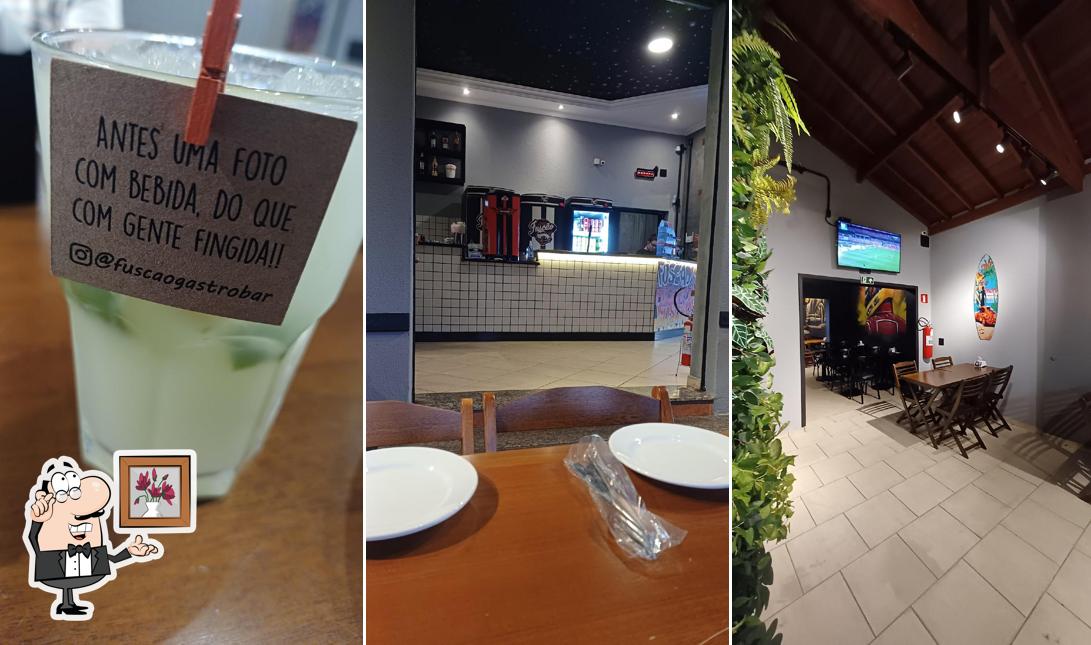 O interior do Carro Véio GastroBar