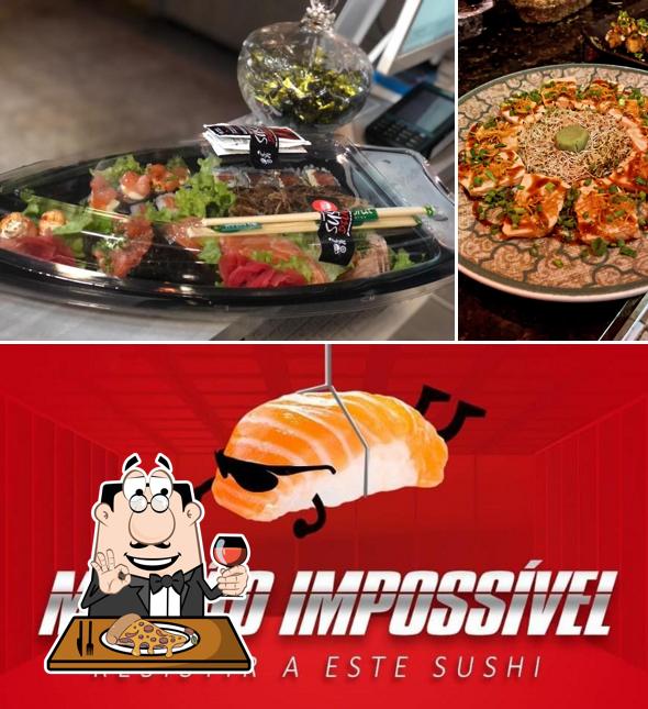 Escolha pizza no EMBAIXADOR SUSHI ️