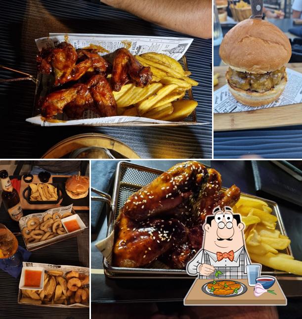 Alette di pollo al Kraken Bar Vir