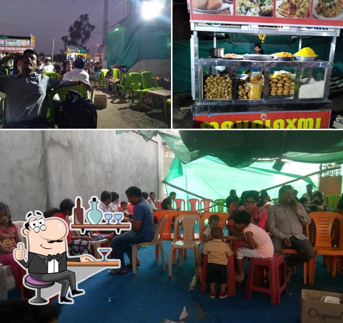 The interior of Mahalaxmi Chat Bhandar, Chinese, Ice Cream