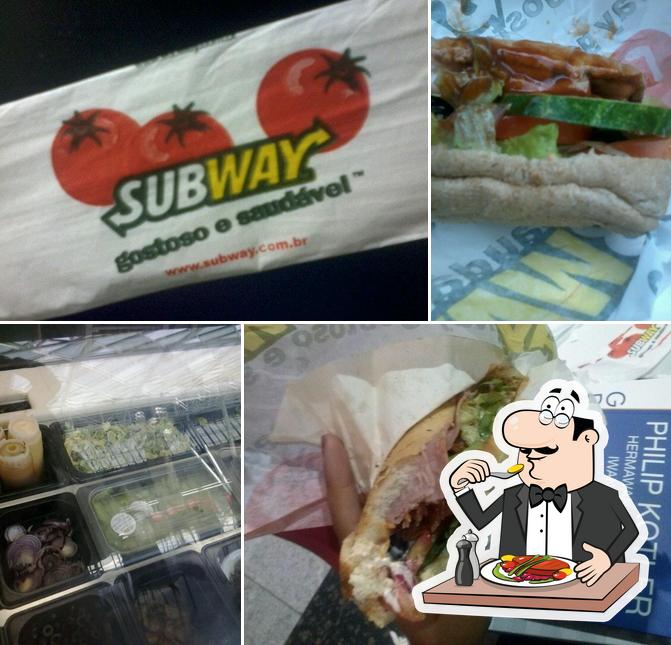 Comida em Subway