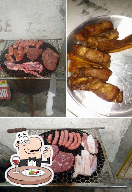 Platos en Bar do Barba
