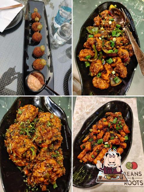 Get meat meals at Story Of Beans