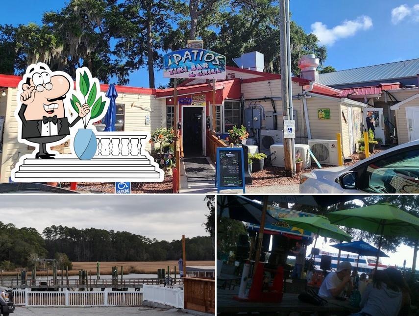 Patio's Tiki Bar & Grill in Little River Restaurant menu and reviews