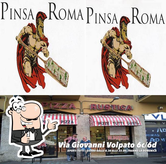 Взгляните на фотографию пиццерии "Pinsa Roma"