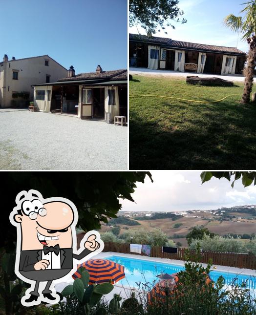 Goditi la vista dall'area esterna di Agriturismo Oasi Belvedere