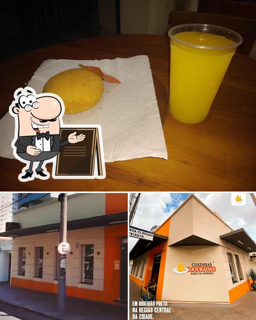 O Coxinhas Douradas se destaca pelo exterior e bebida