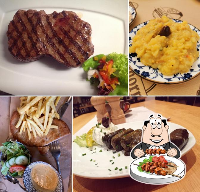 Meals at Gaststätte Waldhorn