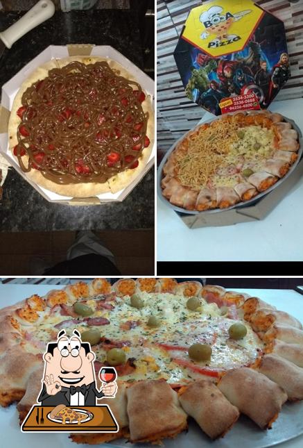 Consiga pizza no Booa Pizza Pizzaria