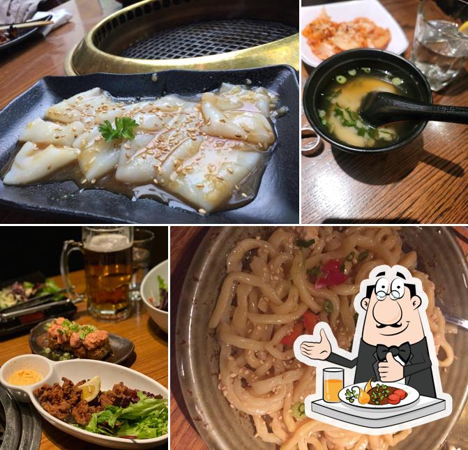 Еда в "Gyu-Kaku Japanese BBQ"